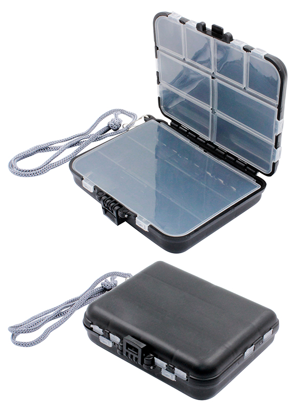 N-BOX14 Коробка для рыболовных мелочей Namazu CaseBig (9 отдел.) 120 х 100 х 30 мм — изображение 1