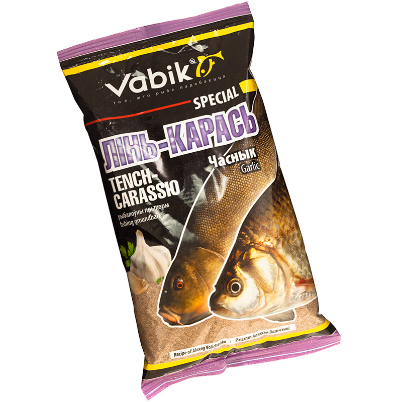 vabik_special_lk_chesnok Vabik Special Tench-Carassio Garlic — прикормка для рыбалки — изображение 1