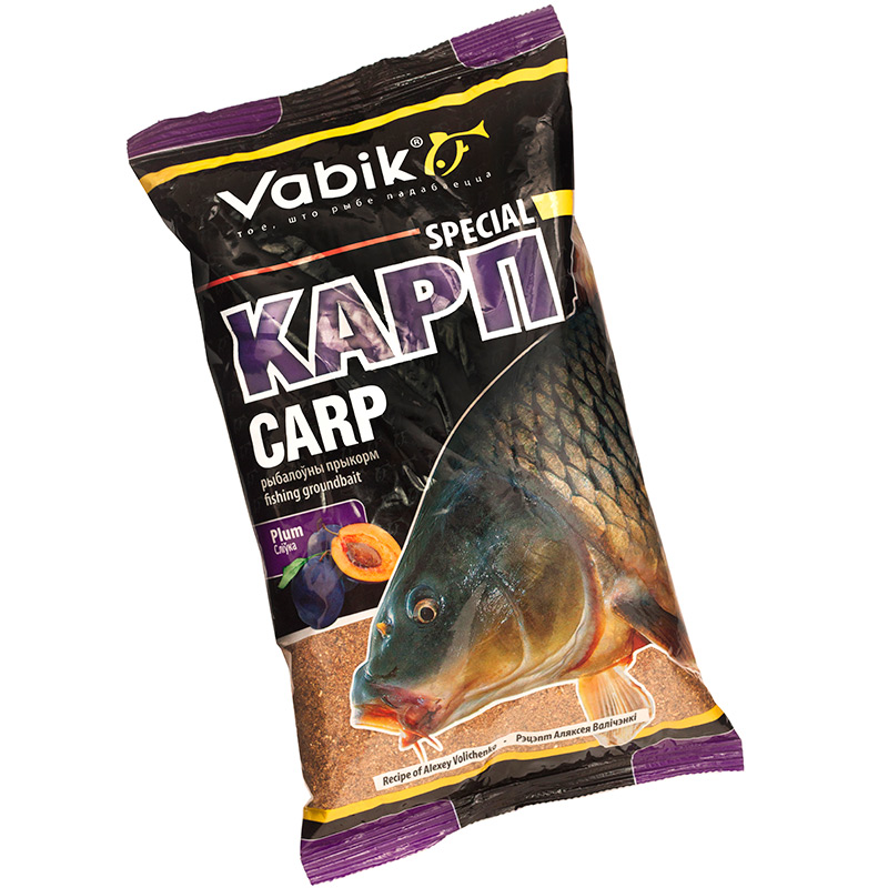 vabik_special_carp_plumm Vabik Special Carp Plum — прикормка для рыбалки — изображение 1
