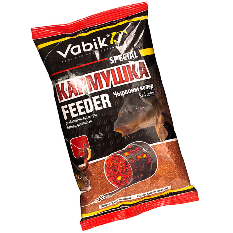 vabik_special_feeder_red Vabik Special Feeder Red — прикормка для рыбалки — изображение 1