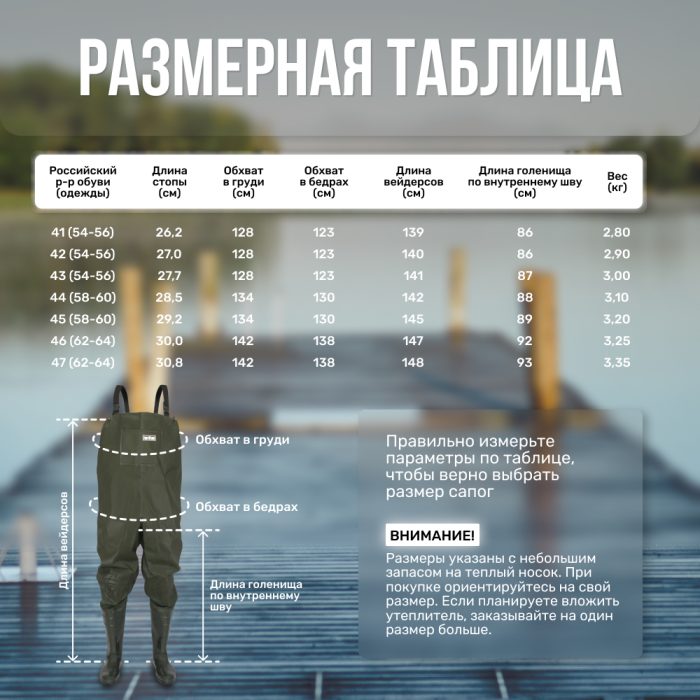 Забродный полукомбинезон для рыбалки FORTMEN ВОЛОТ — изображение 5