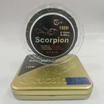 Плетеный шнур для рыбалки YIN TAI Scorpion зеленый, 150 м